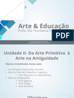 Arte e Educação - Aula 2.1