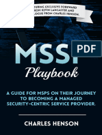 MSSP Playbook by Charles Henson