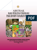 Abstrak Hasil Penelitian Teknologi Pascapanen Tanaman Pangan (PDF, 1.923 KB)