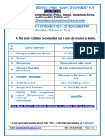 Dokumen Kit 17021 1 2015 PROSEDUR Rekaman Wajib