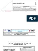 CHW2204-00-EL-ITR-7301 Rev0 Factory Acceptance Test Report and Certificates For ACB