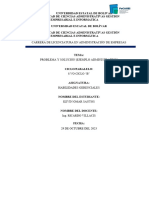 Caso Resolucion de Un Problema Administrativo Semana 2 - Kevin Omar Santos