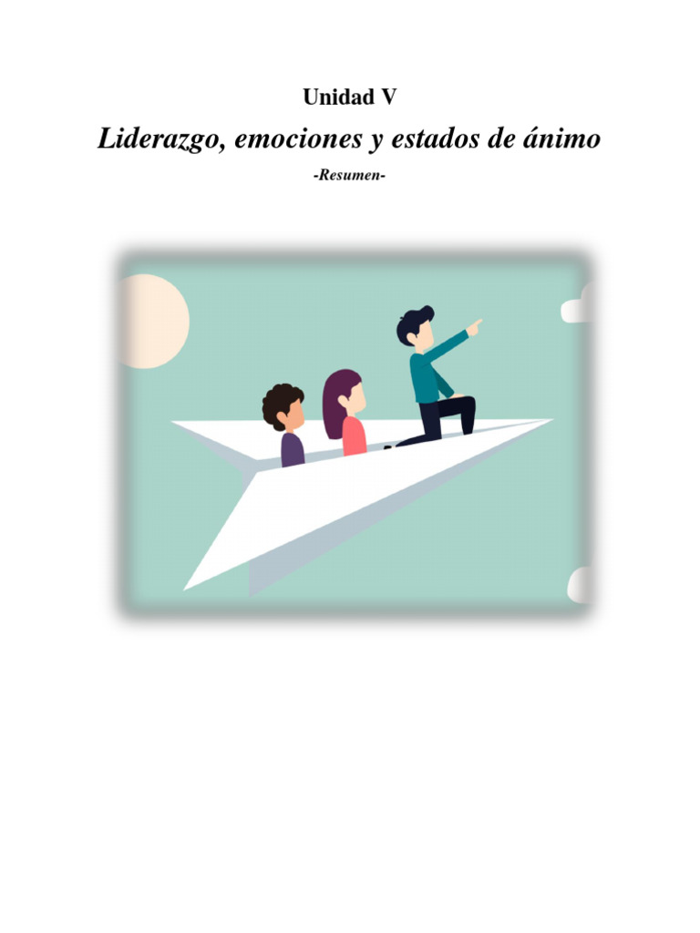 Liderazgo y Emociones en Educación | PDF | Las emociones | Motivacional
