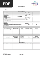 Employee Joining Form