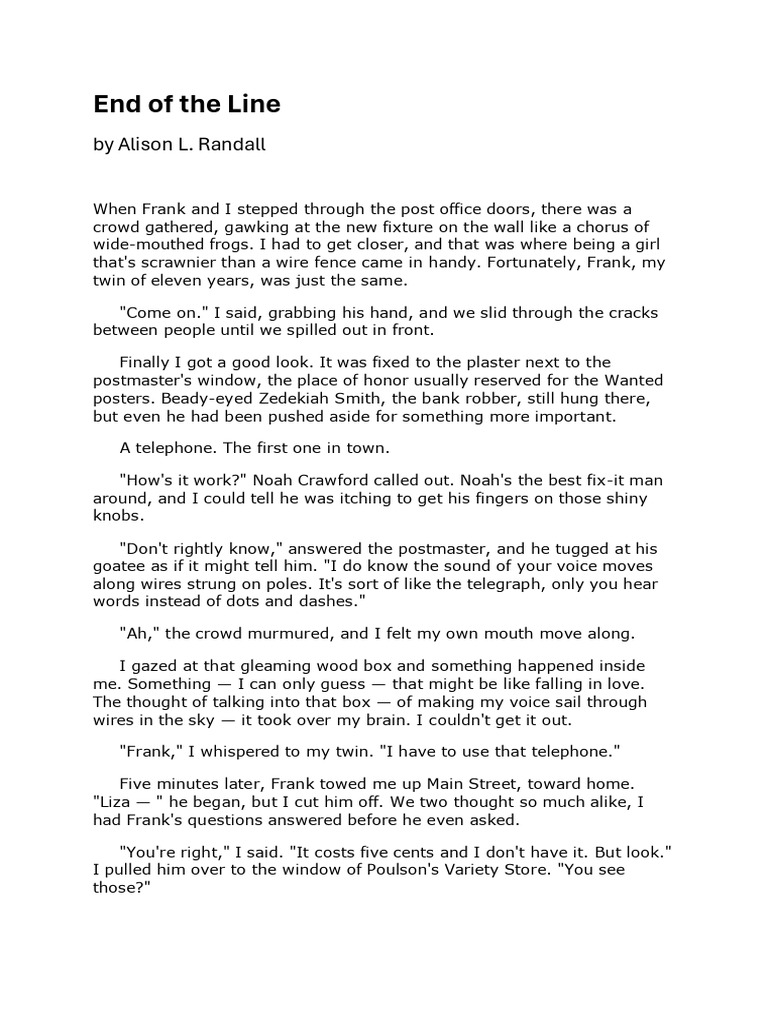 end-of-line-short-story-pdf