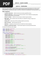 Java8 Quick Guide