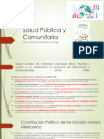 Salud Pública y Comunitaria - Generalidades