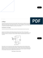 X-Rays Definition Block Diagram and Working of X-Ray Machine D&E Notes