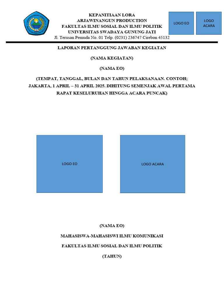 Template LPJ Lora PDF
