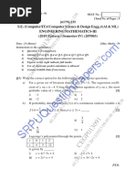 Be Computer Engineering Semester 4 2023 November Engineering Mathematics III m3 Pattern 2019