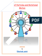 System of Particles and Rotational Motion