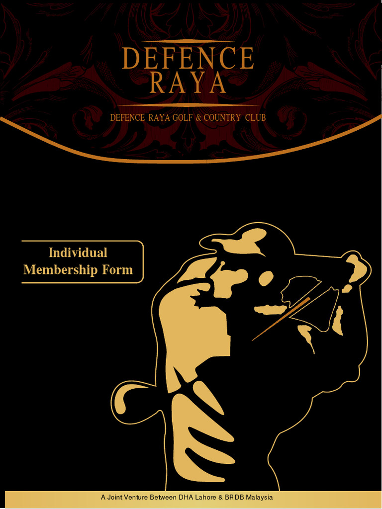 Defence Raya Golf Club Membership Guide | PDF | Fee | Payments