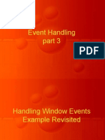 Event Handling 3