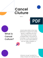 Cancel Culture Presentation