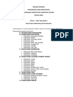 Uraian Singkat Pekerjaan Arsitektur