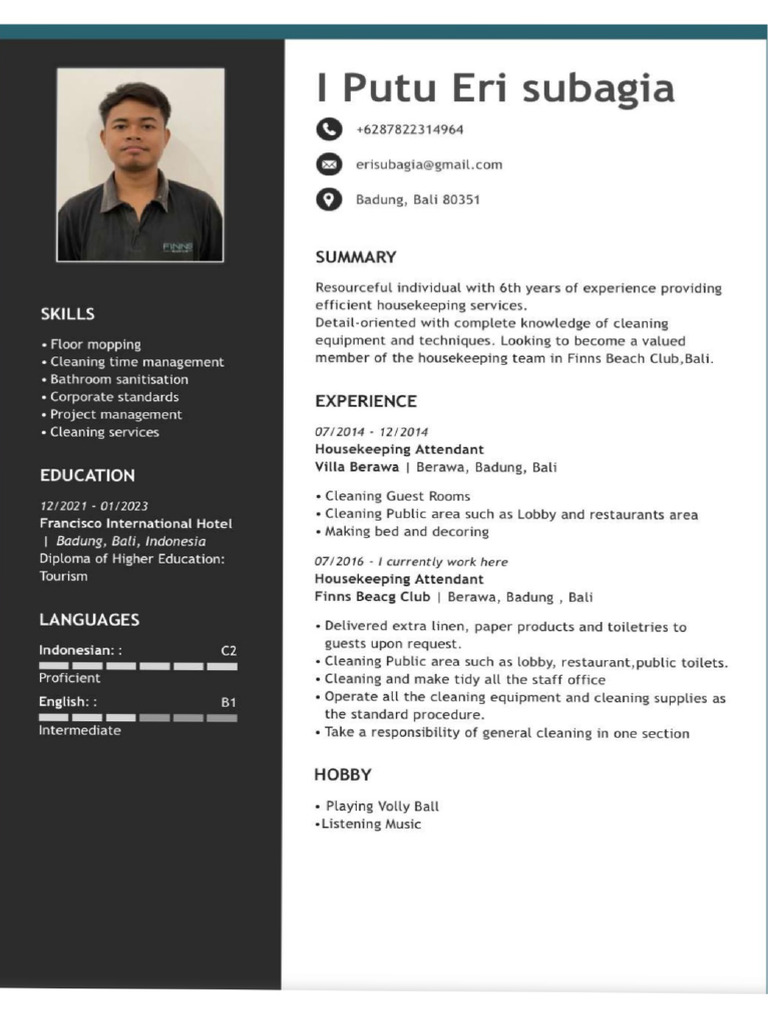 Baru CV | PDF