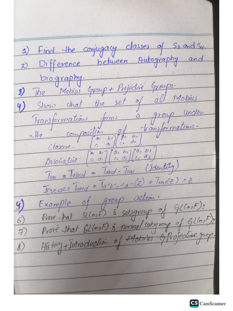 Group Theory | PDF