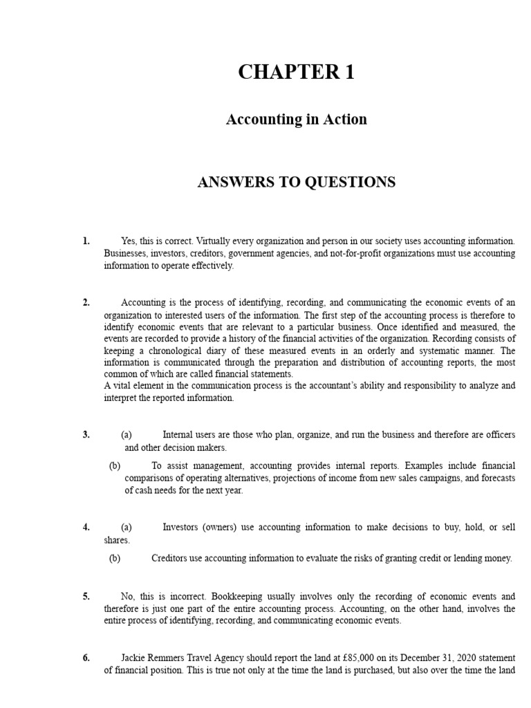 Introduction to Financial Accounting | PDF | Equity (Finance) | Expense