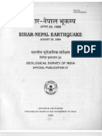 Bihar- Nepal Earthquake 20 August 1988