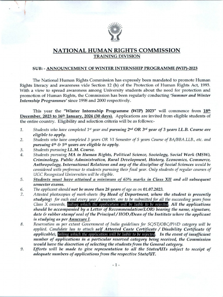 NHRC | PDF