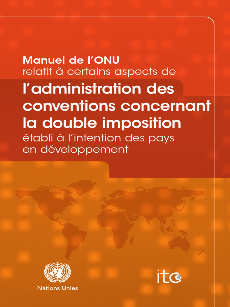 UN Handbook DTT FR | PDF | Nations unies | Relations internationales