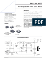 Full-Bridge DMOS PWM Motor Drivers: A4952 and A4953