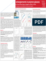 Poster - Yogita - Load Bearing Entanglements in Polymer Glasses