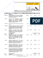 Catalogo de Conceptos Mexico para Vivienda