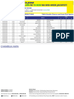 Chambua Hapa: Bonus From 12 - 14 Correct Predictions With Double Chance and Auto Pick Option