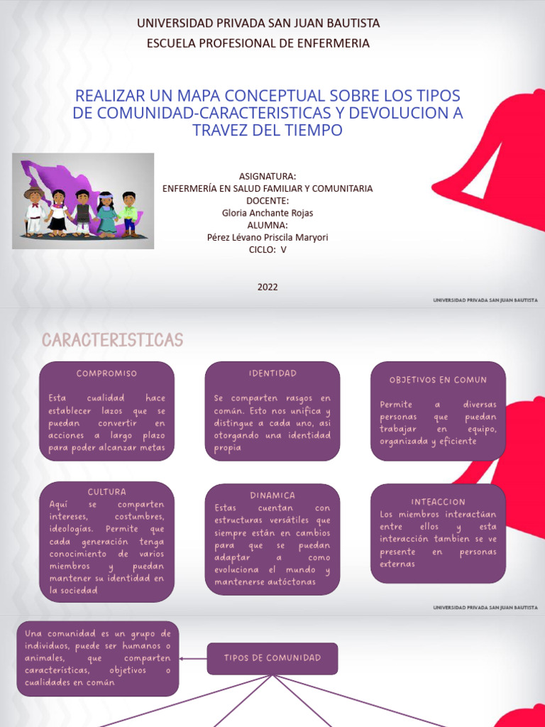 Realizar Un Mapa Conceptual Sobre Los Tipos de | PDF | Comunidad | Vida