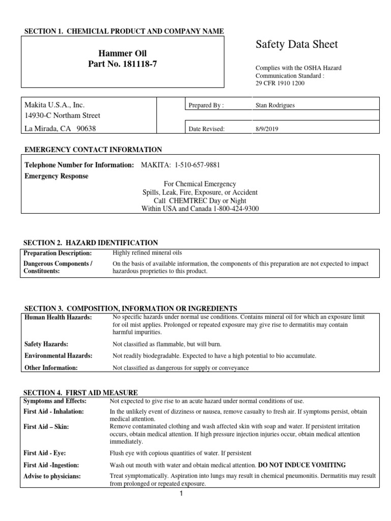 makita-hammer-oil-part-no-181118-pdf-hazards-toxicity