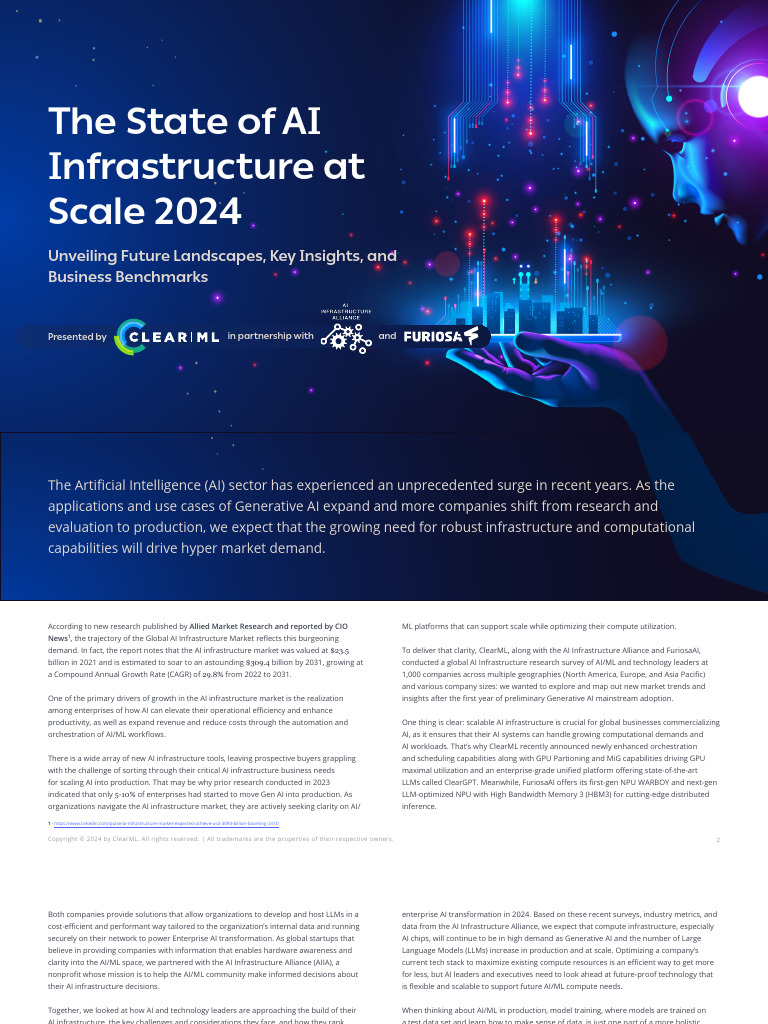 The State of AI Infrastructure at Scale 2024 | PDF | Artificial ...