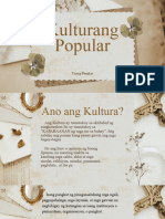 Kulturang Popular 