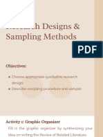 3 Research Design Sampling