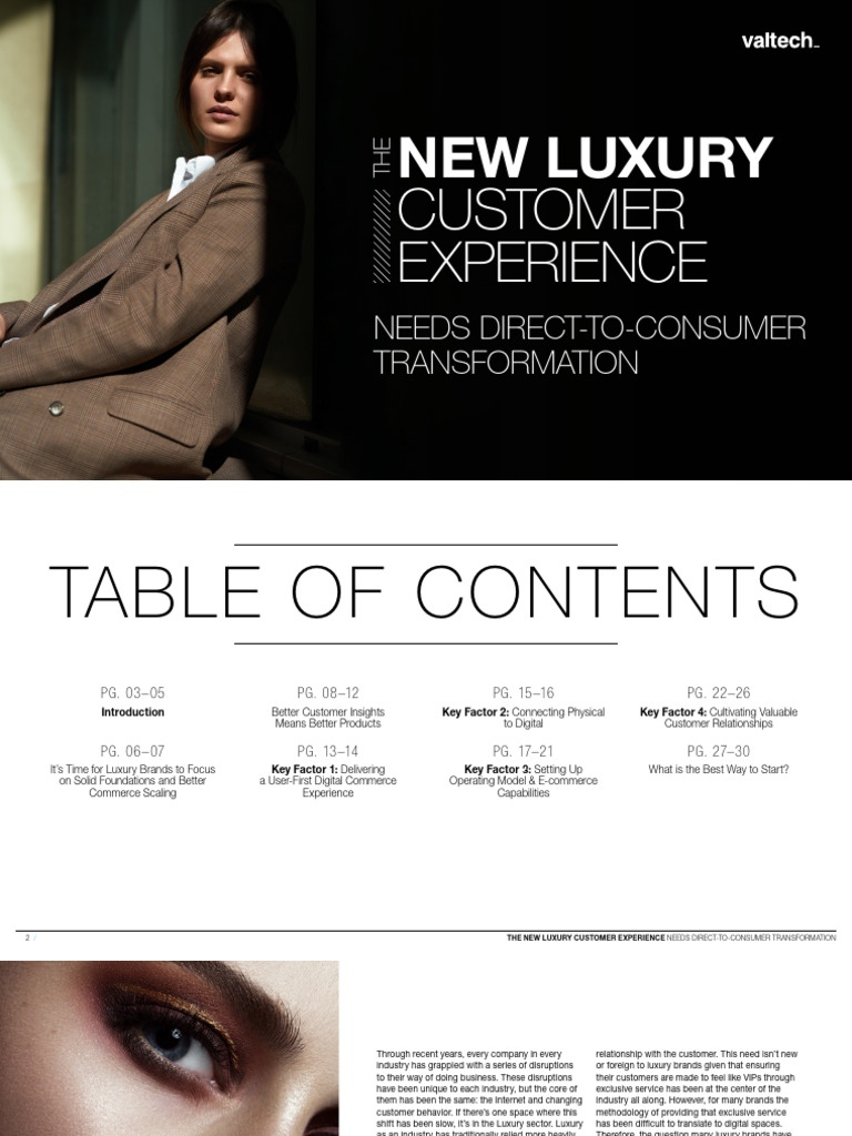 Valtech Insights - The New Luxury Experience Needs Direct-To-Consumer ...