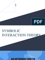 Symbolic Interactionism Theory