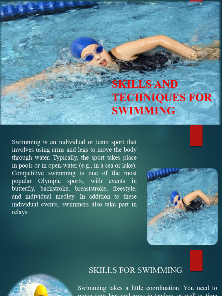 Techniques for Beginner Swimmers | PDF | Swimming | Water Sports