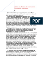 Kevin Trudeau - As Toxinas e Os Químicos Dos Alimentos Não Naturais, São A Causa de Um Grande Número de Enfermidades