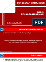 5 - Pengorganisasian