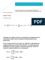 Composición Centesimal - Tipos de Fórmulas - Formulas Empirica y Molecular