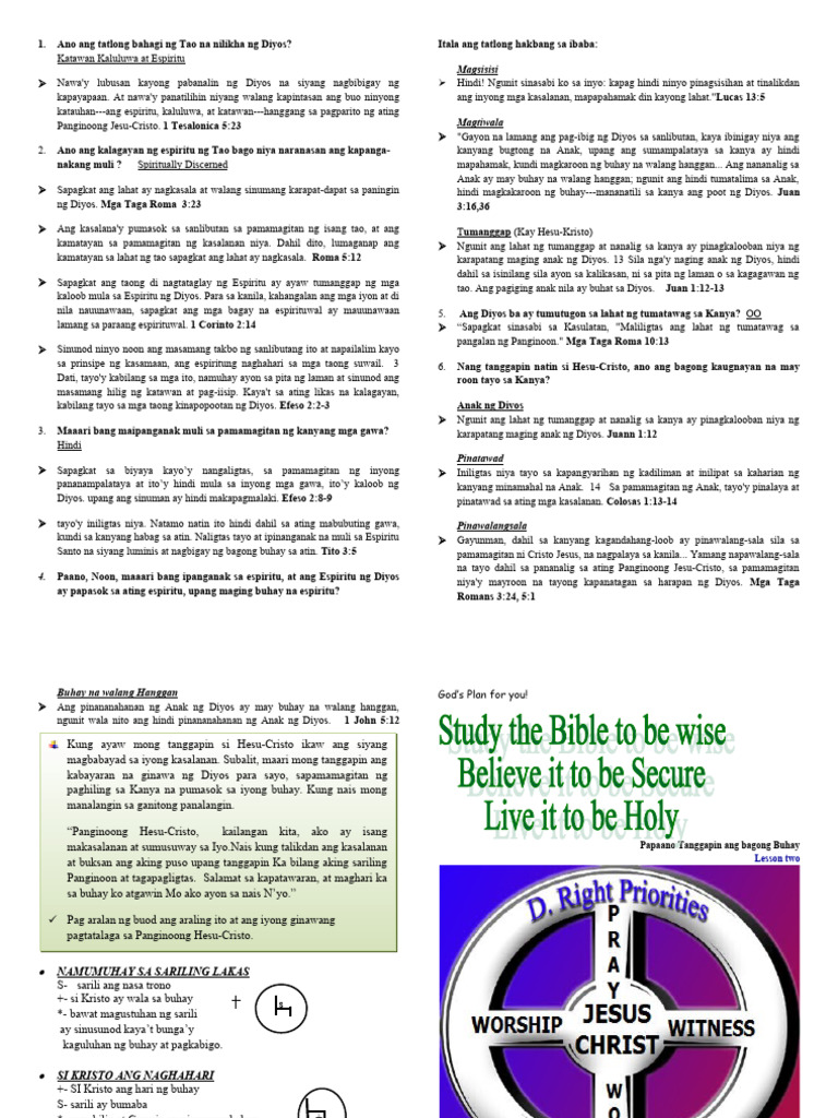 2 Lesson Tagalog-Teacher | PDF