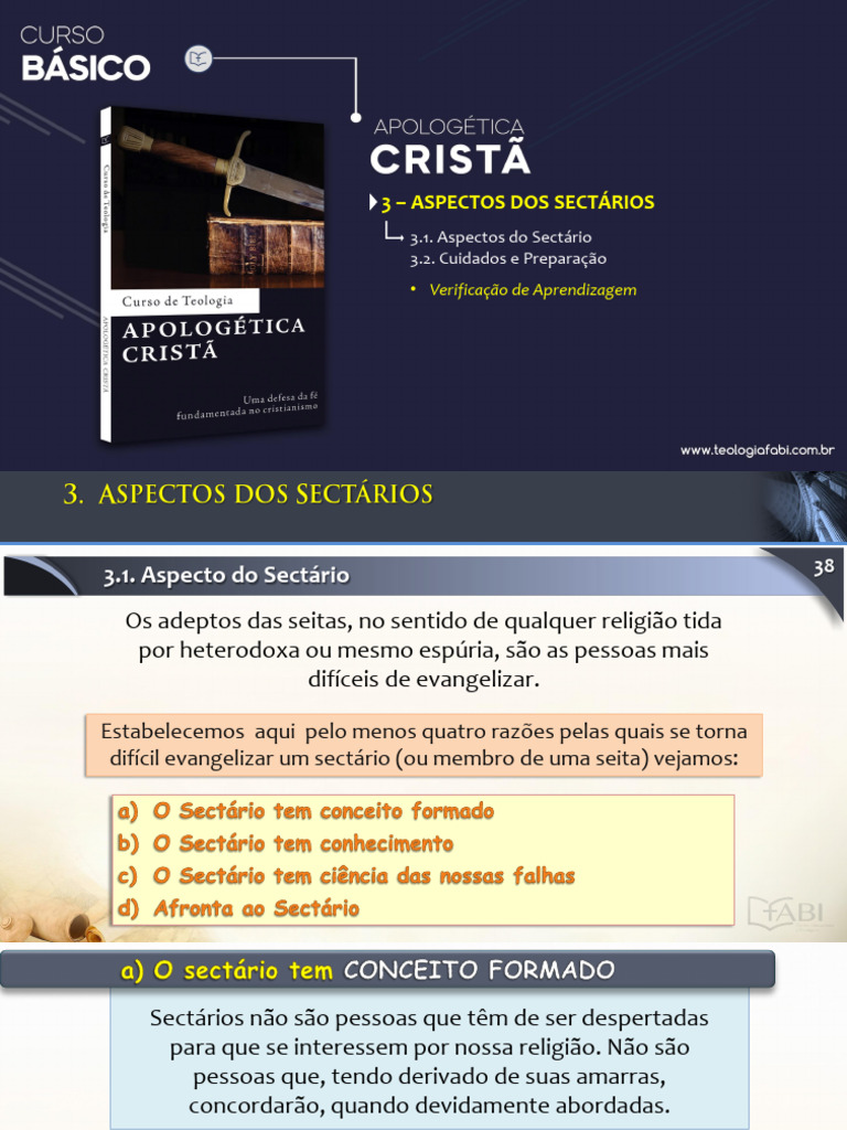Evangelização e Desafios com Sectários | PDF | Jesus | Teologia