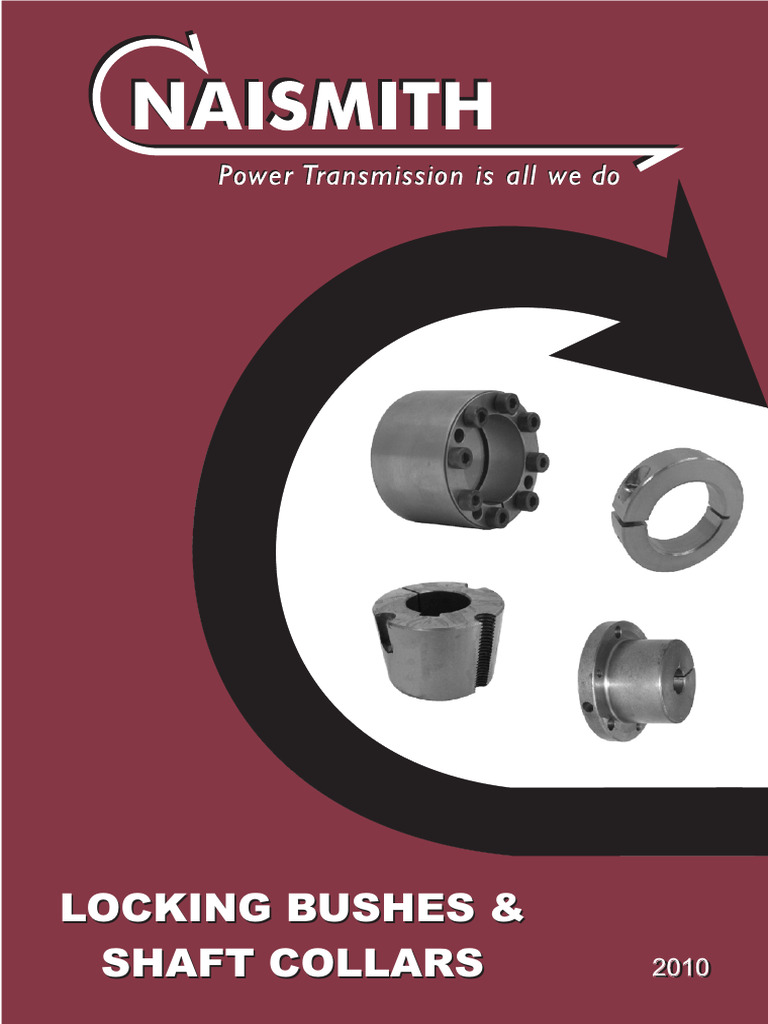 Locking Bushes and Shaft Collars Guide | PDF | Screw | Mechanical ...