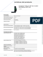 Schneider Electric TeSys D TeSys Deca Control Tallas 1 2 y 3 LC1D32M7