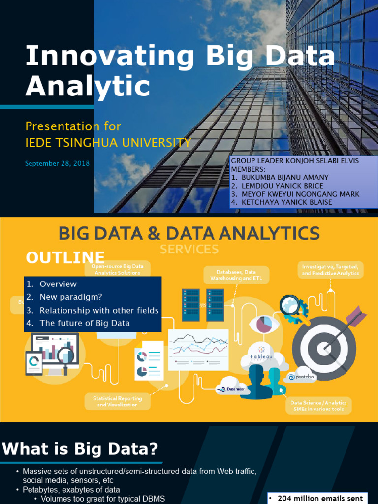 Big Data Innovations and Future Trends | PDF | Big Data | Internet Of ...