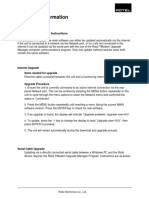 15Series_Rotel Ymodem V2.0.3 Update Instructions