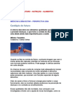 Cardápio Do Futuro - Nutrição - Alimentos Funcionais - Mônica Tarantino - Jocelem Salgado - Lajolo