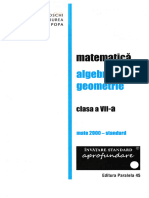 Matematica. Standard - Clasa 6 - Adrian Zanoschi, Gheorghe Iurea