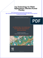 Textbook Ebook 3D Printing Technology For Water Treatment Applications Jitendra Kumar Pandey All Chapter PDF