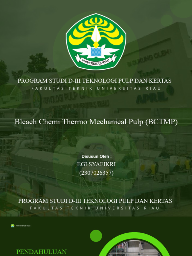 Egi Syafikri BCTMP | PDF